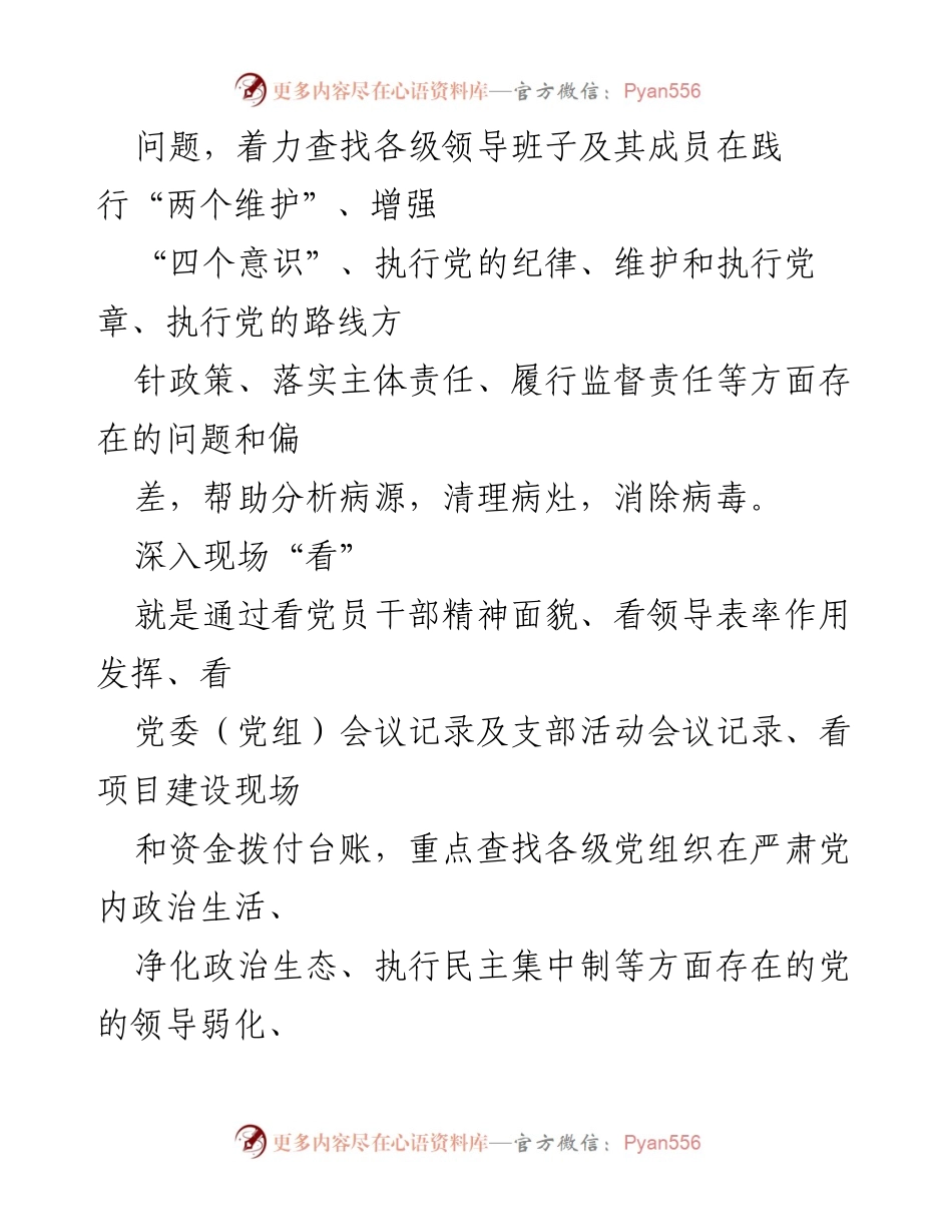 [工作总结] 纪检监察工作 - 探索“九字工作法”提升精准监督.docx_第2页