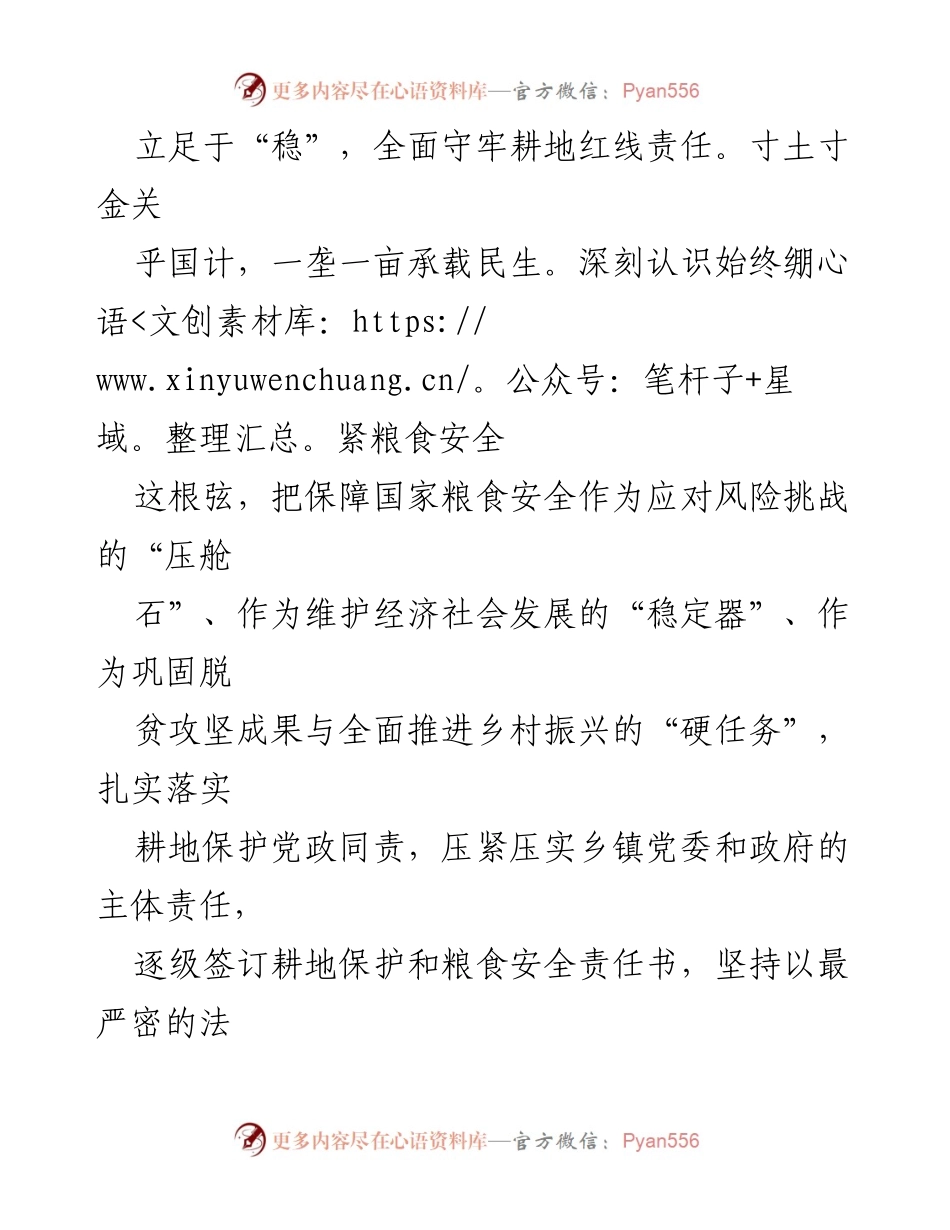 [工作总结] 粮食安全工作 - XX县粮食安全工作总结及实施措施.docx_第2页