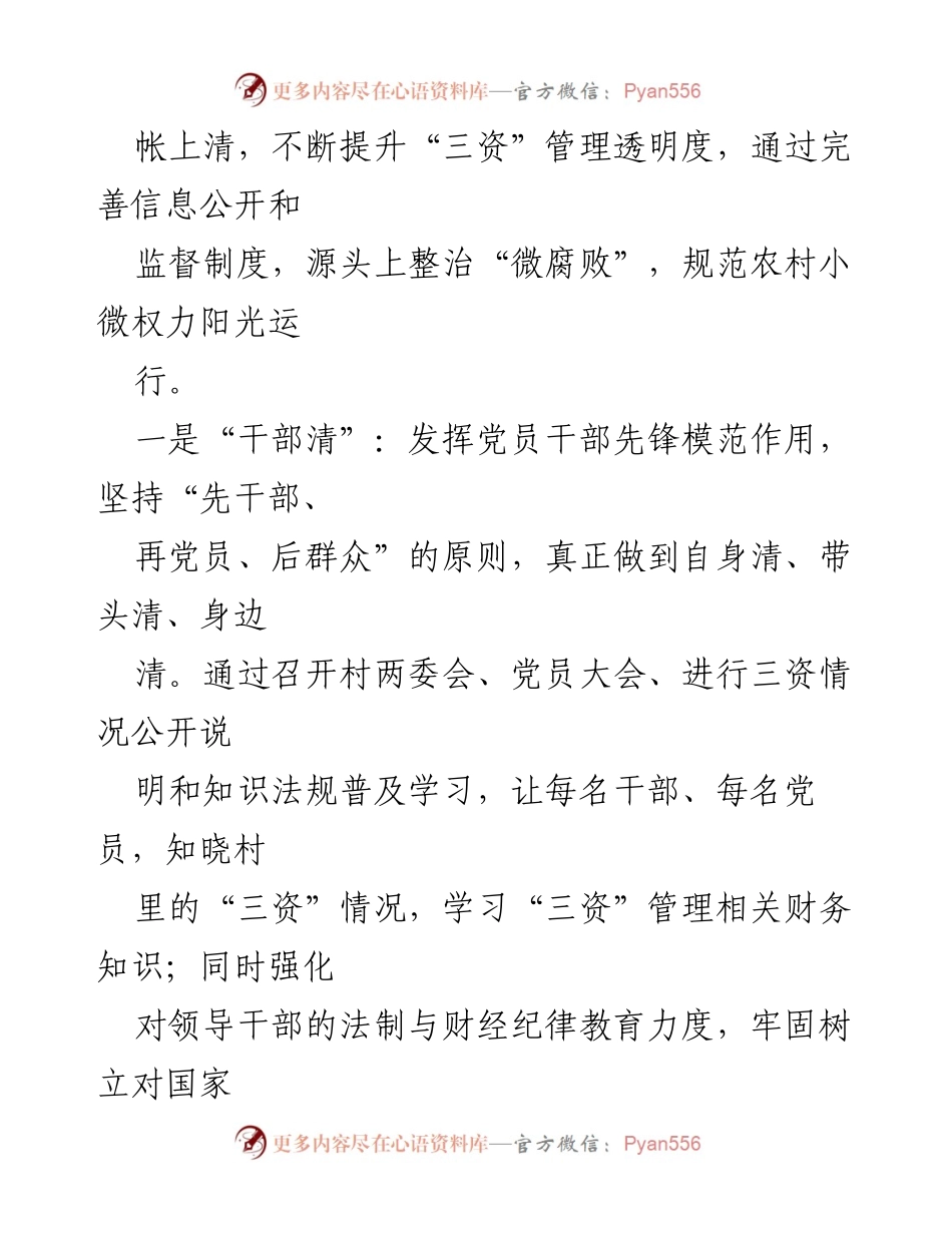 [工作总结] 村级管理 - XX村“三资”管理经验总结与创新实践.docx_第2页