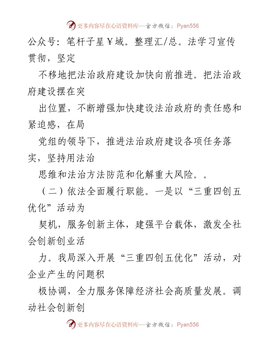[工作总结] 法治政府建设 - xx市202X年法治政府建设情况报告.docx_第2页