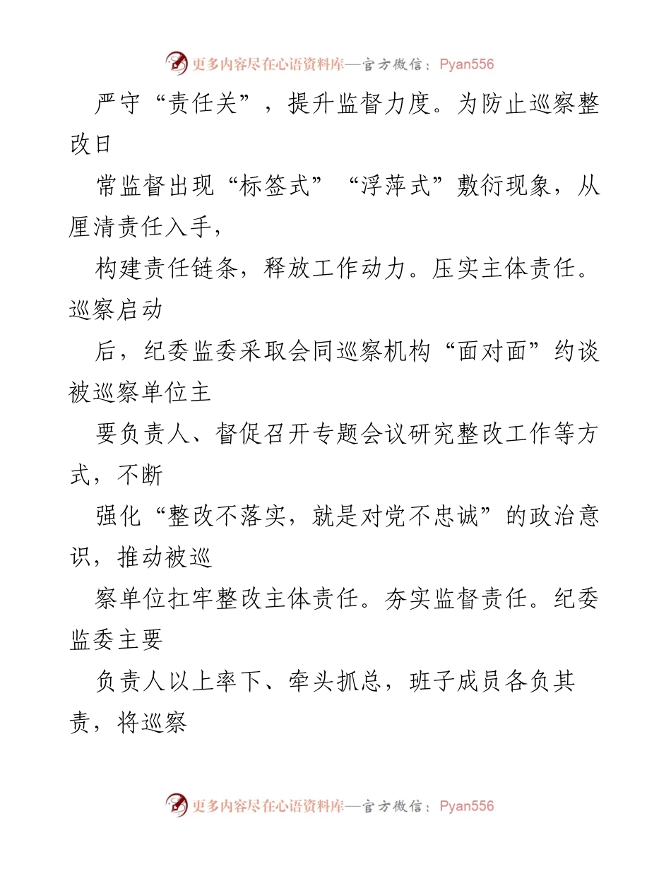 [工作总结] 纪检监察 - 加强巡察整改日常监督的实务探索.docx_第2页