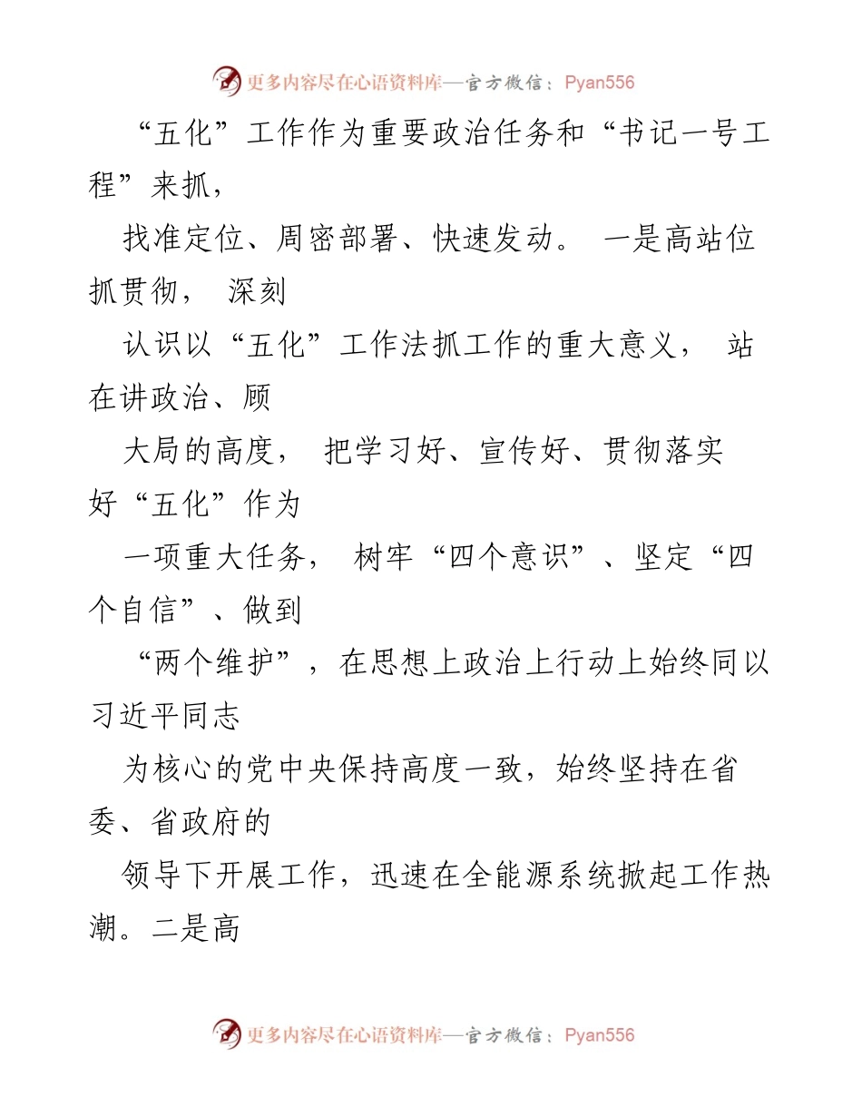[工作总结] 省能源局 - _五化_工作法实施总结与成效分析.docx_第2页