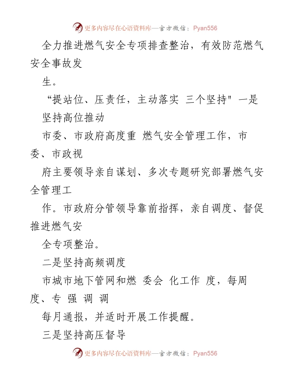 [工作总结] 燃气安全专项整治 - 吸取教训，强化燃气安全管理工作总结.docx_第2页