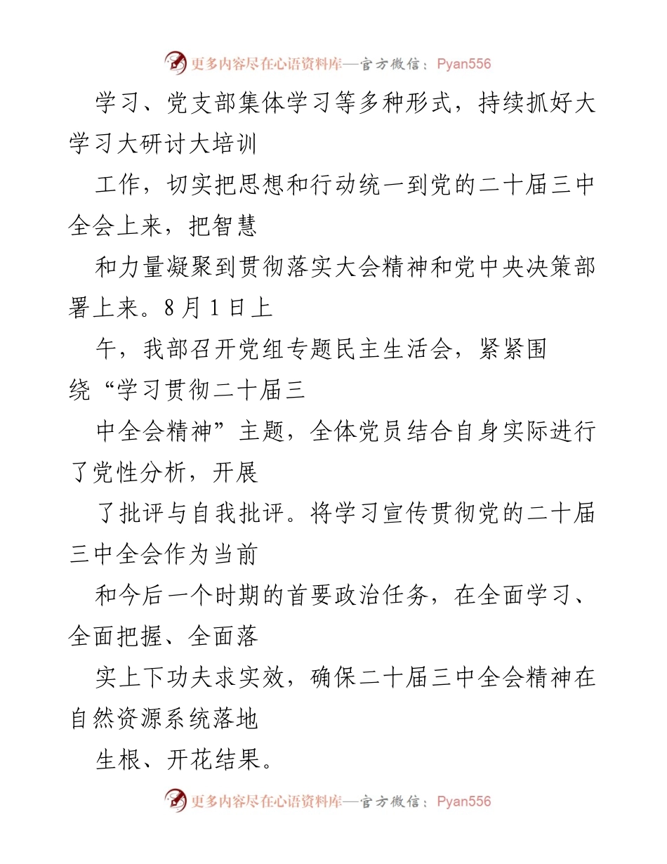 [工作总结] 第三季度工作情况 - X市自然资源部2024年第三季度工作情况报告.docx_第2页