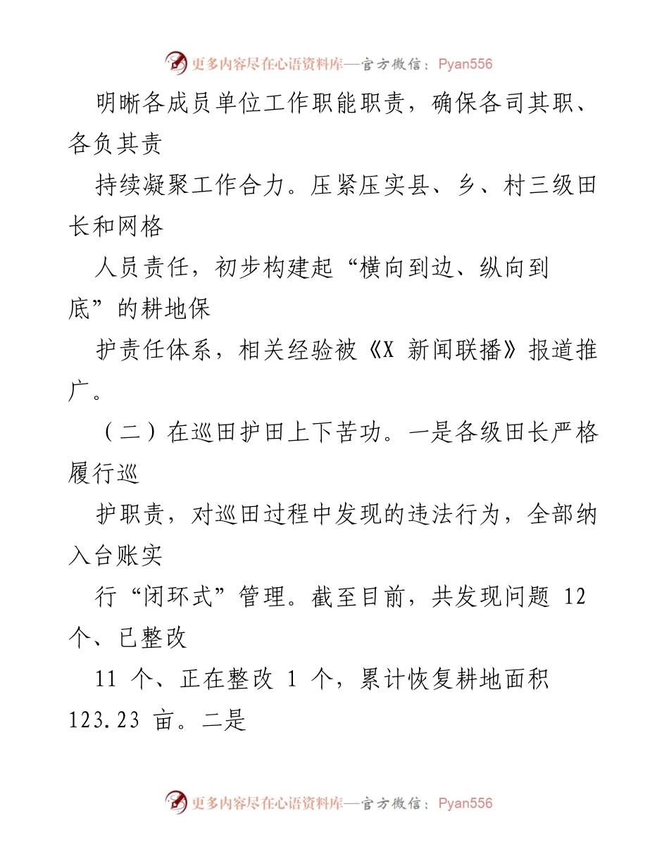 [工作总结] 田长制、林长制推进会议 - 田长制与林长制工作推进情况总结报告.docx_第2页
