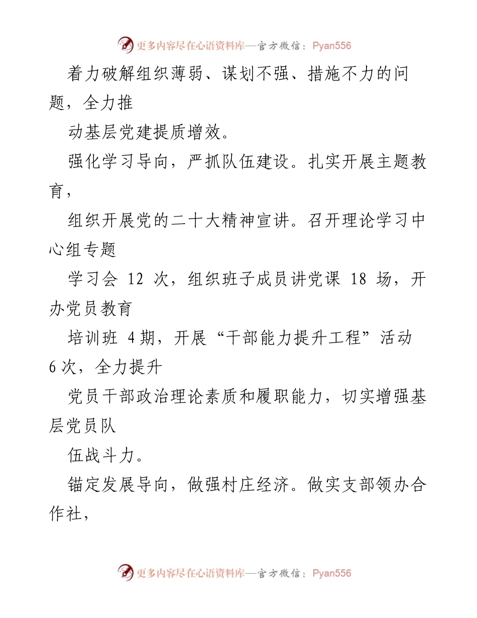 [工作总结] 镇领导班子 - 2023年镇领导班子工作总结与成效分析.docx_第2页