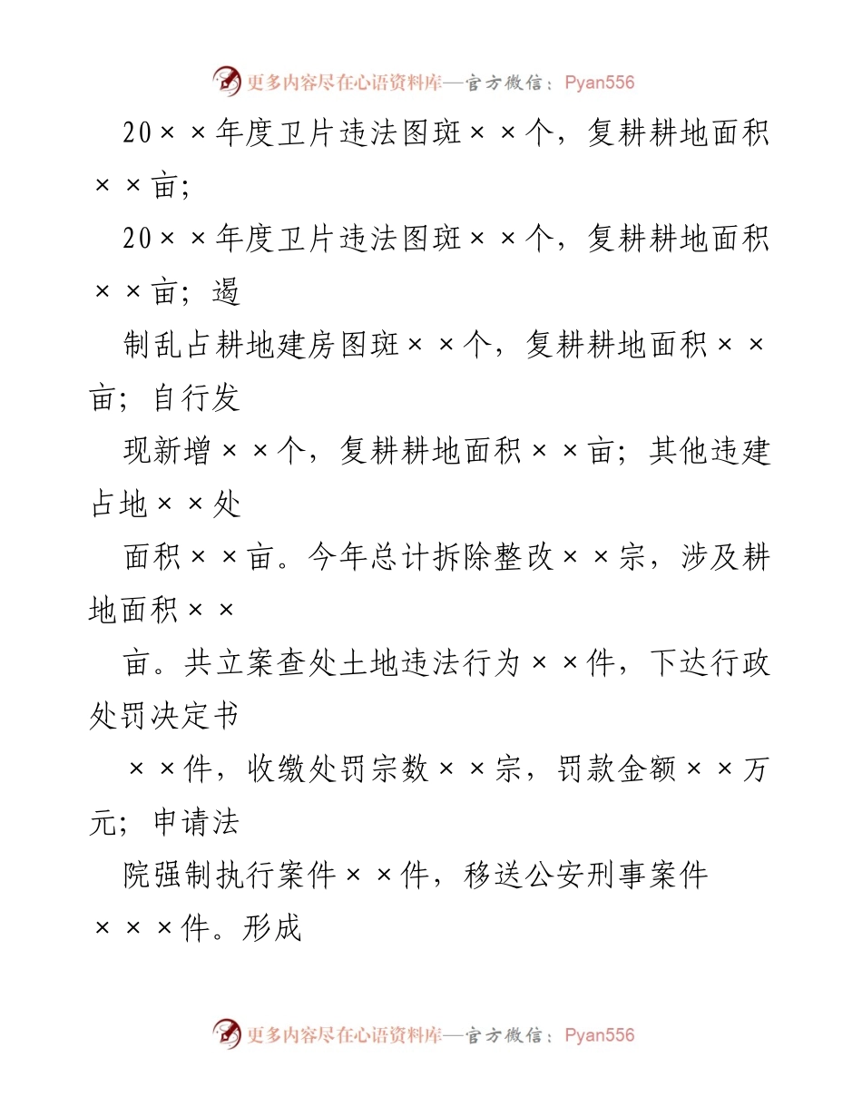 [工作总结] 自然资源局 - 2022年度工作总结报告.docx_第2页