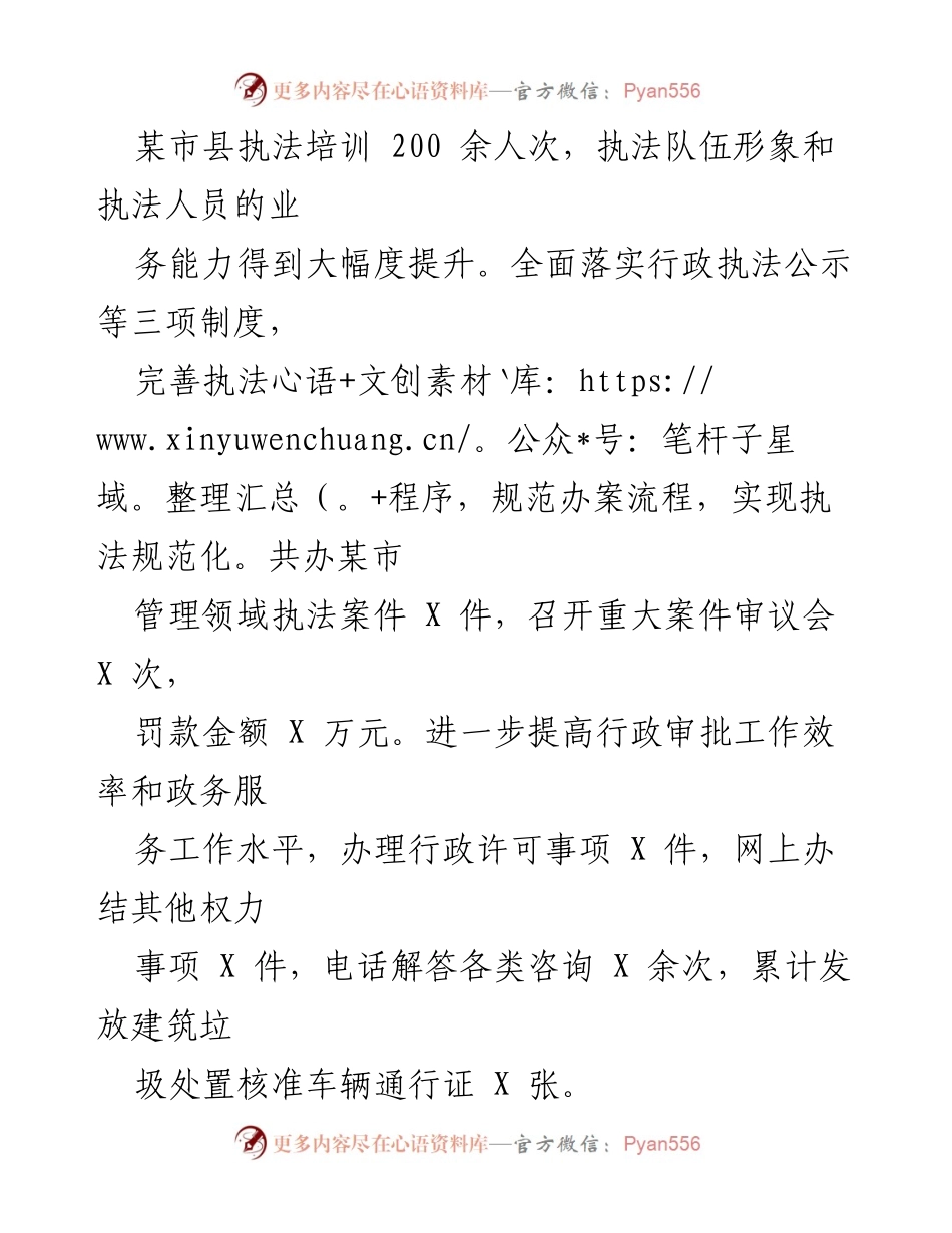 [工作总结] 行政执法局 - 2022年工作总结与2023年工作计划.docx_第2页