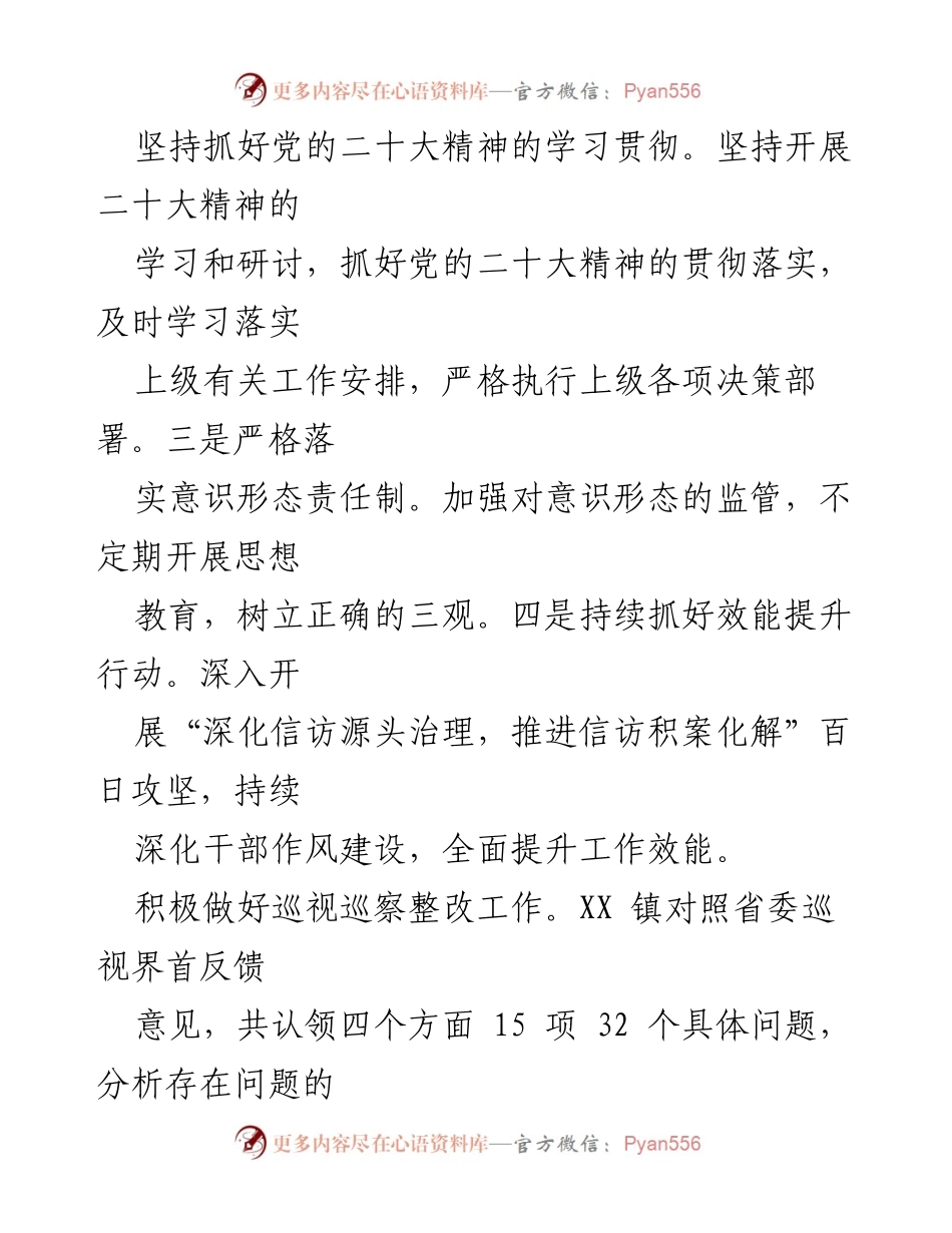 [工作总结] 镇年度工作会议 - 2023年工作总结与2024年工作计划.docx_第2页