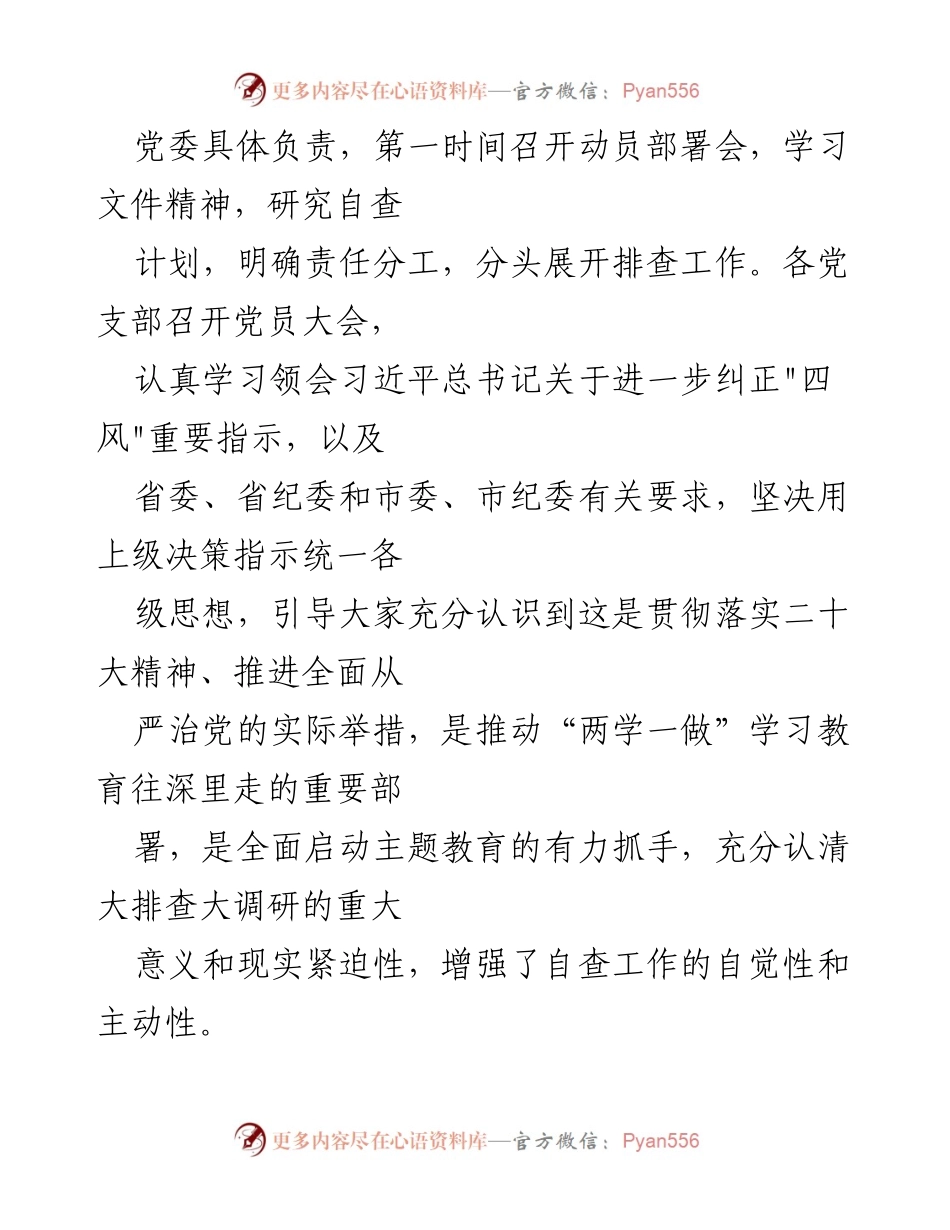 [工作总结] 领导干部作风建设 - 2023年领导干部思想能力作风建设自查报告.docx_第2页