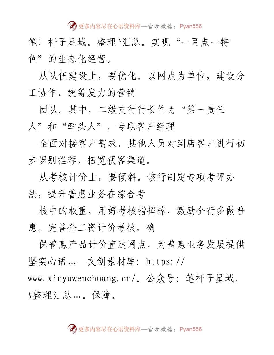 [工作总结] 银行普惠金融业务发展 - XX银行XXX支行普惠金融业务发展总结报告.docx_第2页