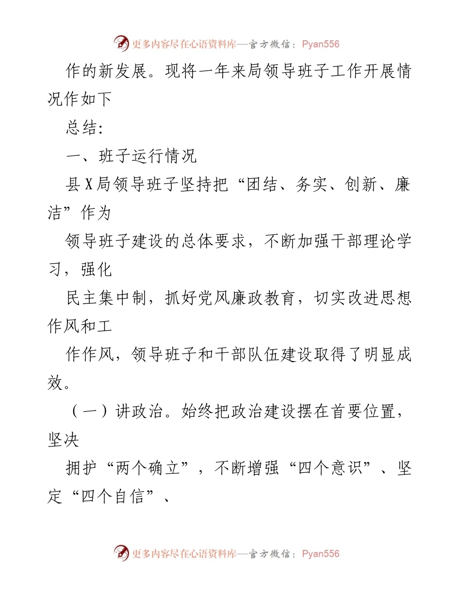 [工作总结] 自然资源管理 - 2023年某县自然资源局领导班子工作总结.docx_第2页