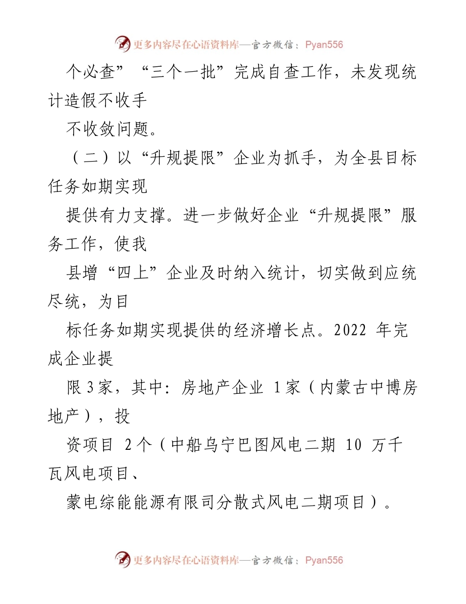 [工作总结] 统计工作会议 - 2023年全县统计工作及经济运行情况汇报.docx_第2页