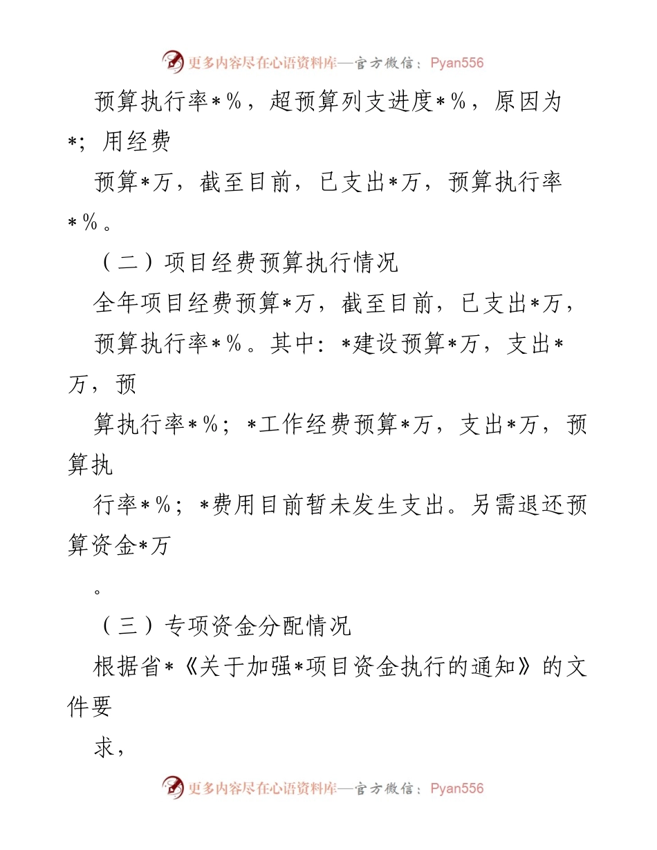 [工作总结] 预算执行与安排 - 2023年度预算执行及2024年预算安排情况汇报.docx_第2页