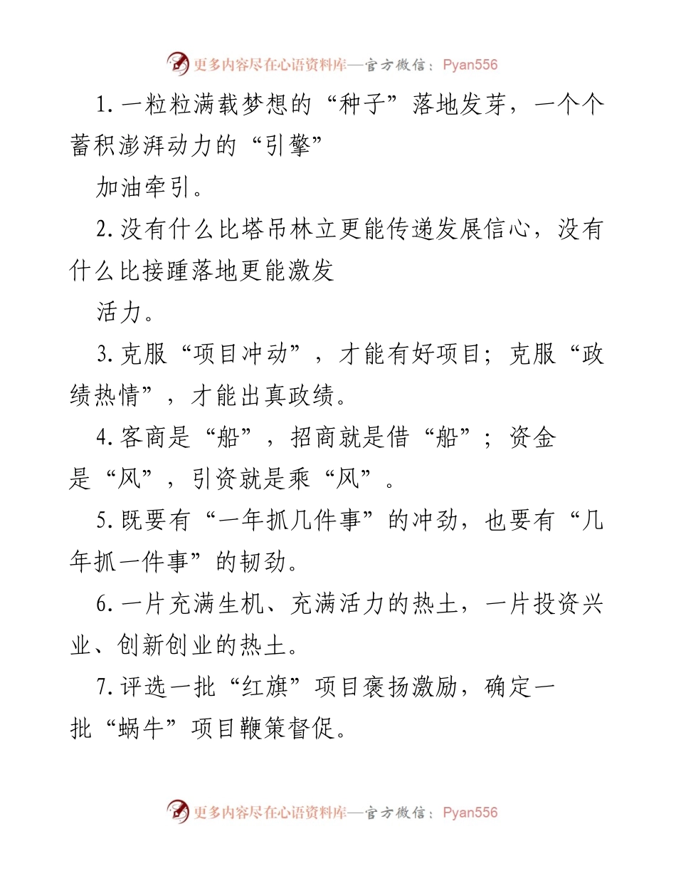 [工作总结] 项目建设与招商引资 - 高质量发展与项目建设的双重推进.docx_第1页