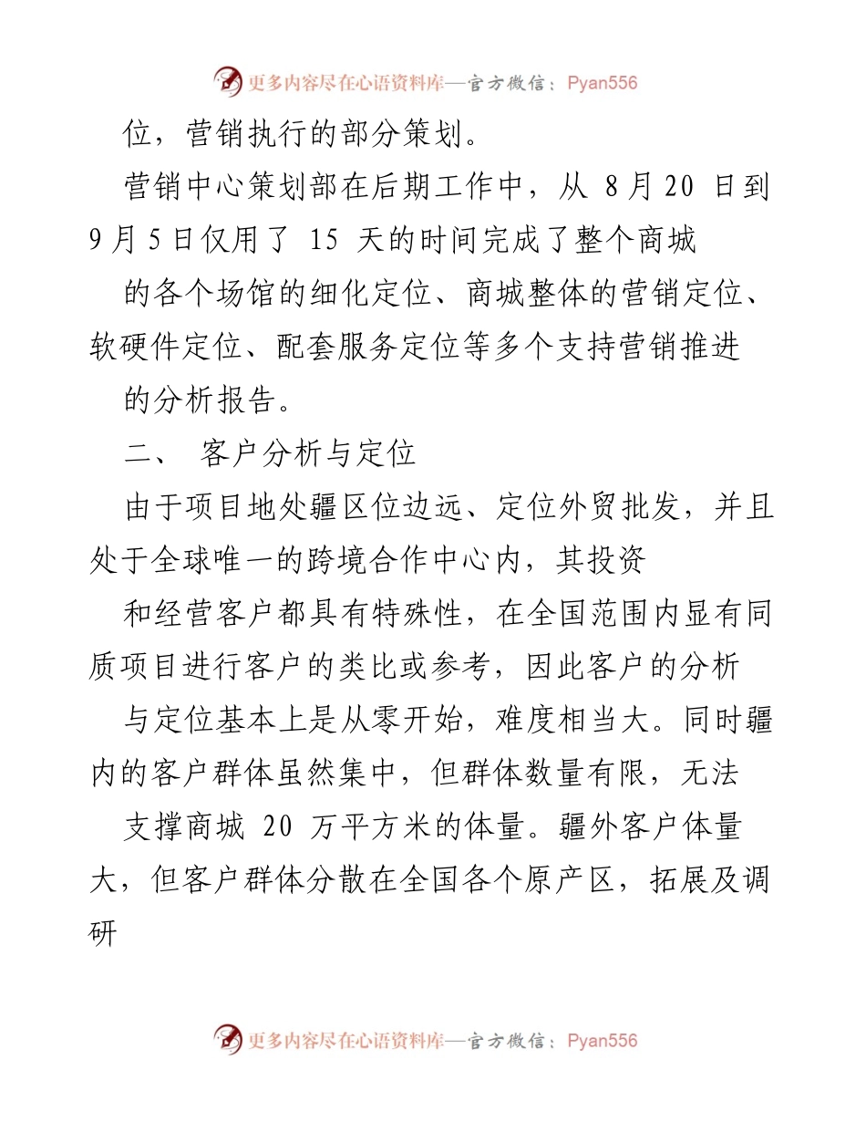 [工作总结] 营销中心成立以来的业绩与发展 - 营销中心工作总结报告.docx_第2页