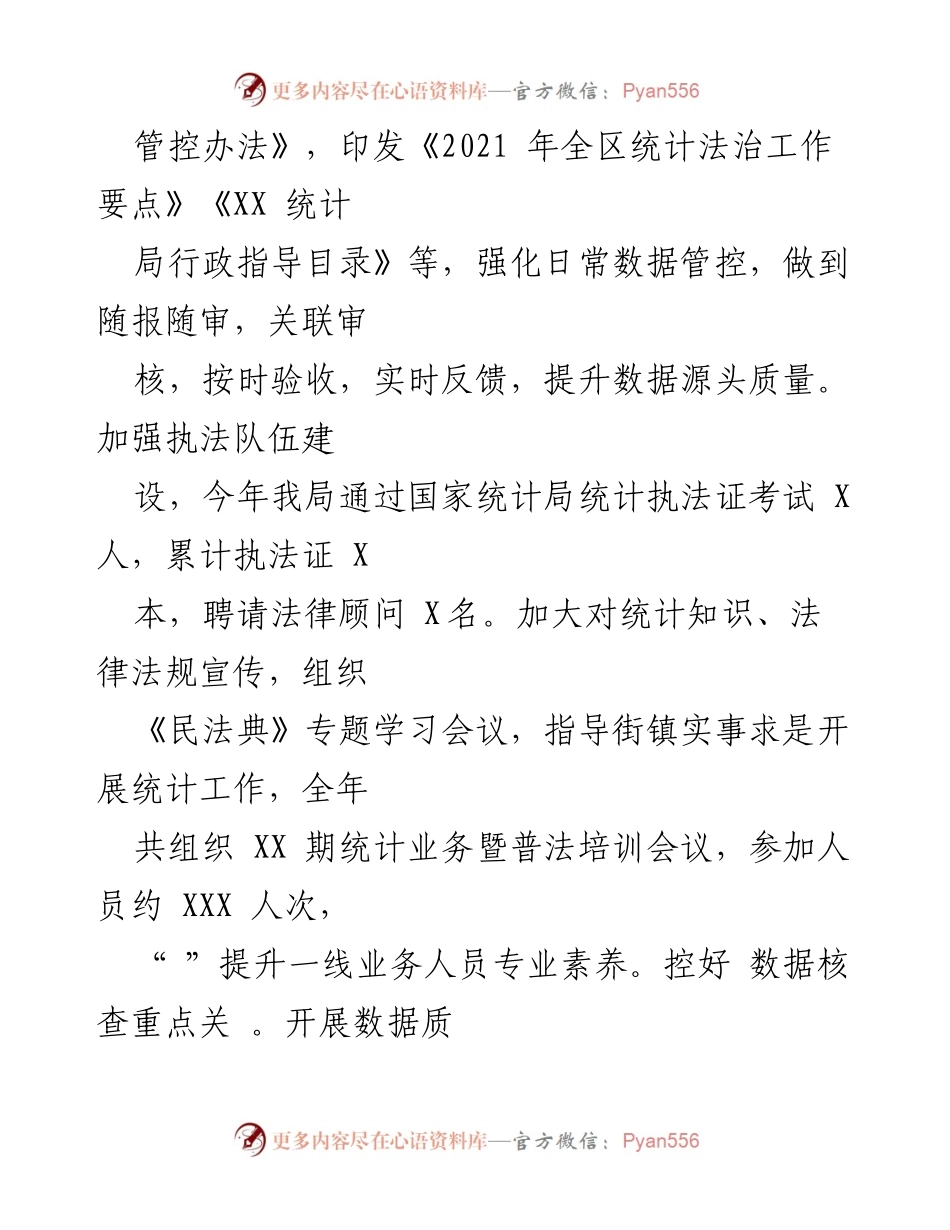 [工作总结] 经济分析与统计法治 - 提升经济数据质量与法治建设成效.docx_第2页