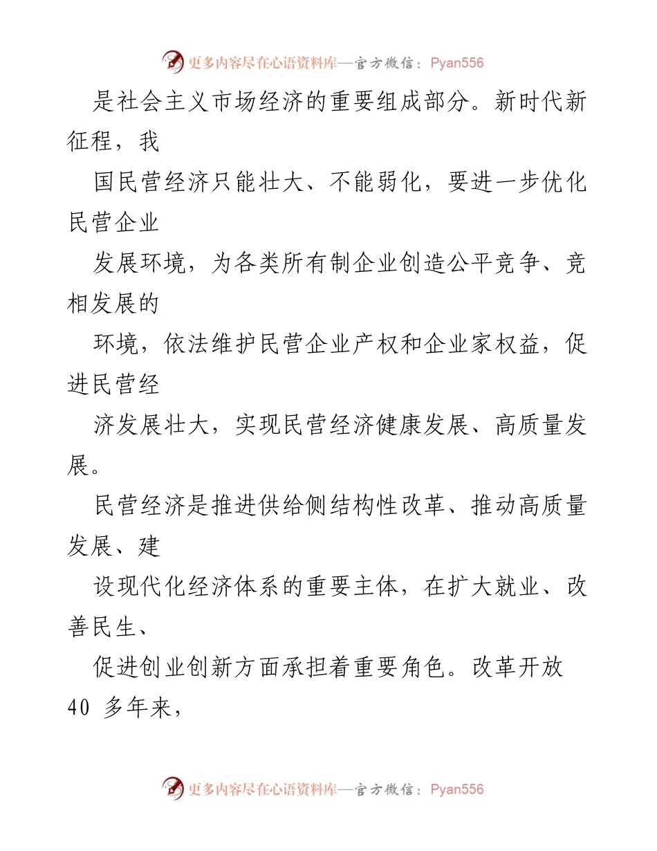 [工作总结] 经济发展会议 - 促进民营经济发展的策略与展望.docx_第2页