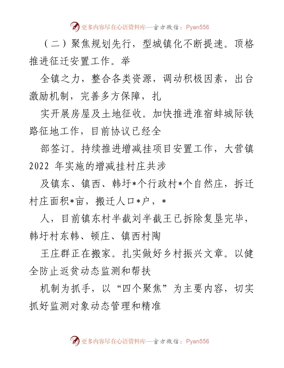 [工作总结] 镇2022年工作总结 - 经济稳增长与乡村振兴的成效分析.docx_第2页