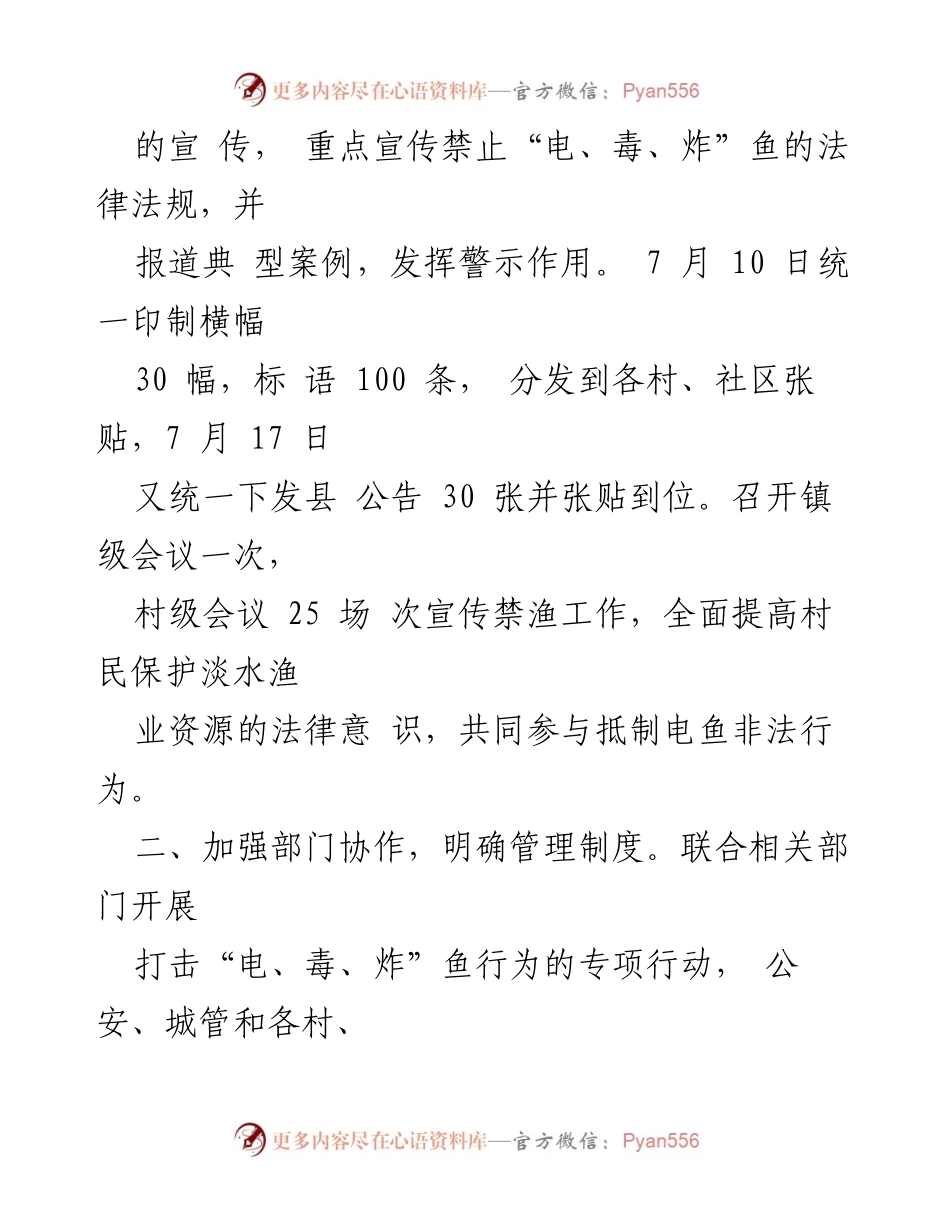 [工作总结] 镇禁渔工作 - 镇禁渔工作落实情况总结报告.docx_第2页