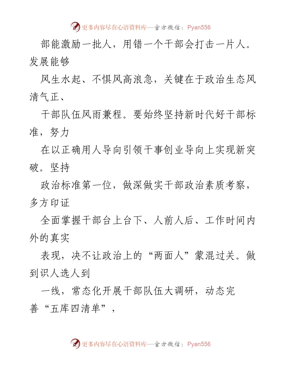 [工作报告] 组织工作专题会 - 以组织担当激励干部作为的工作报告.docx_第2页