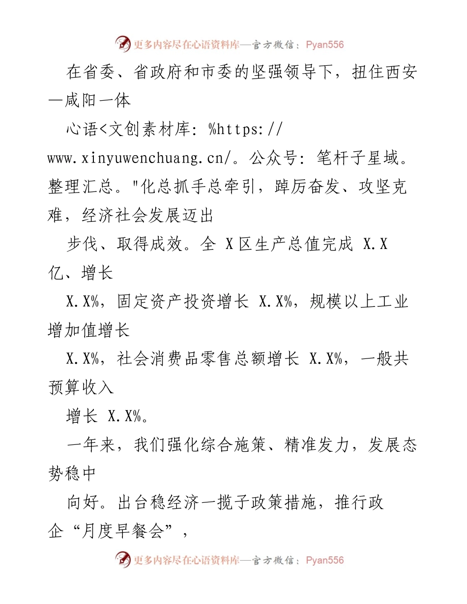 [工作报告] 市政府大会 - 2023年X市政府工作报告总结.docx_第2页