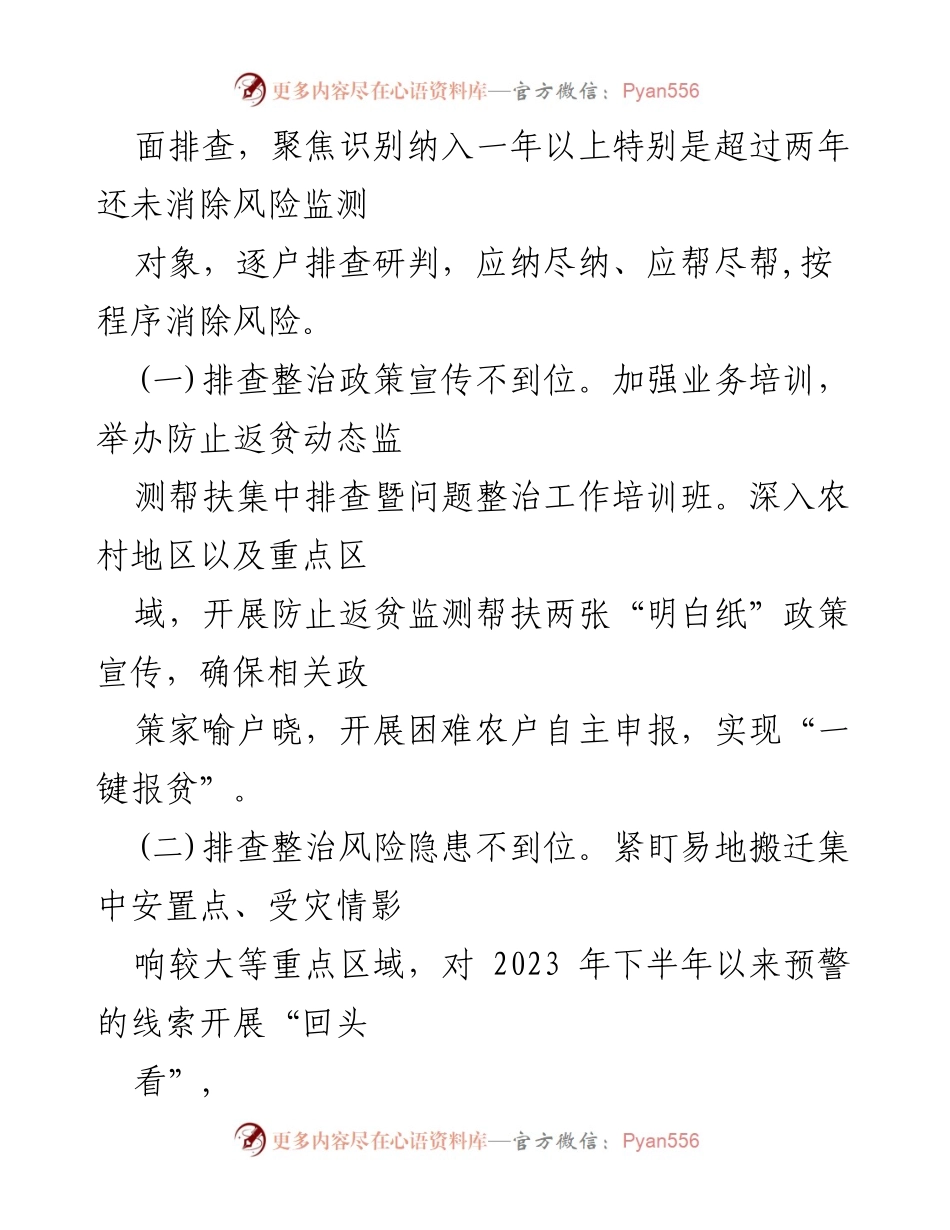 [工作方案] 防止返贫监测 - XXX市2024年防止返贫监测帮扶专项行动方案.docx_第2页