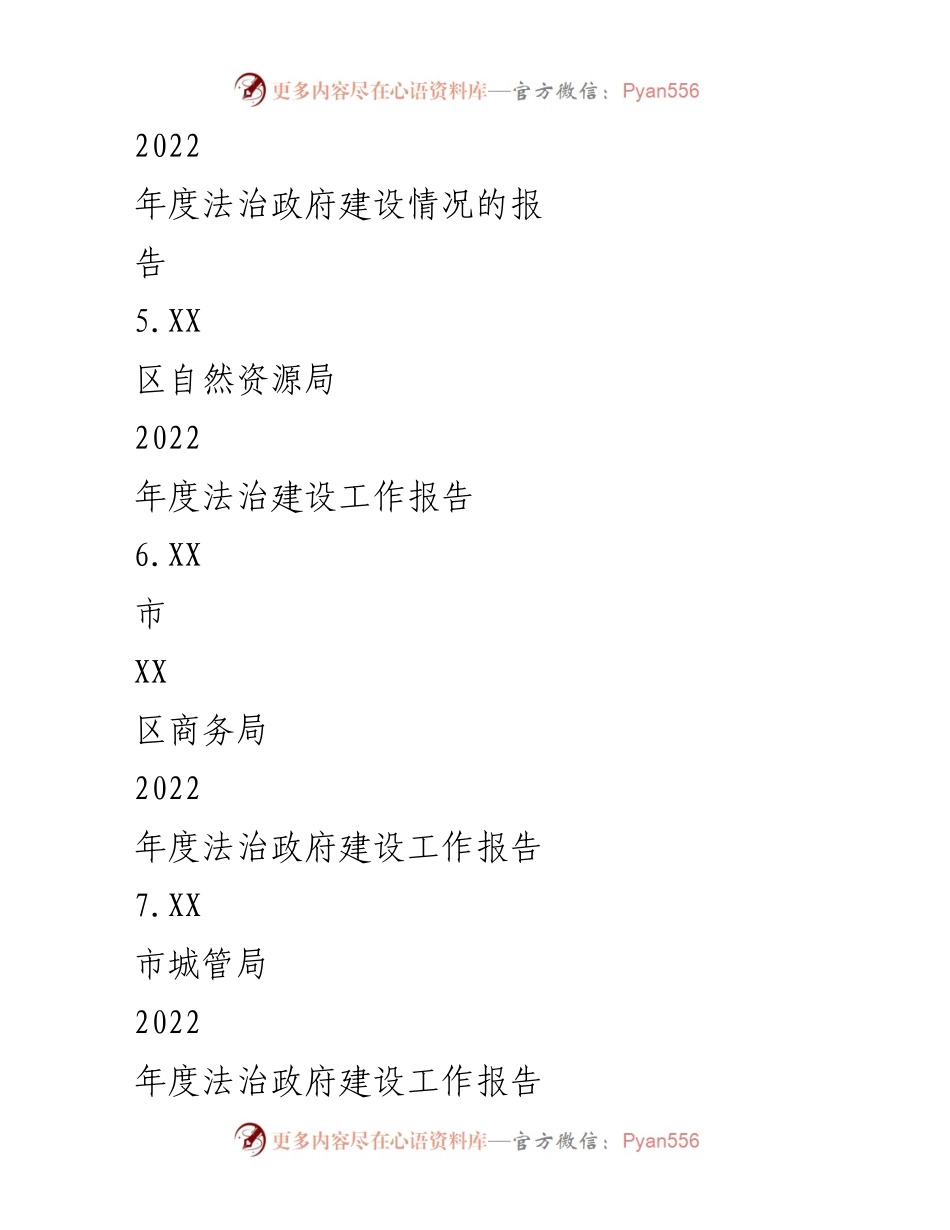 [工作报告] 法治政府建设 - 2022年度法治政府建设工作报告汇编.docx_第2页