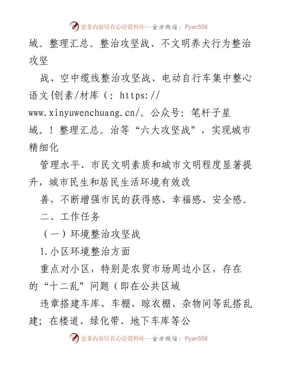 [工作方案] 全国文明城市创建 - 百日攻坚行动实施方案.docx_第2页