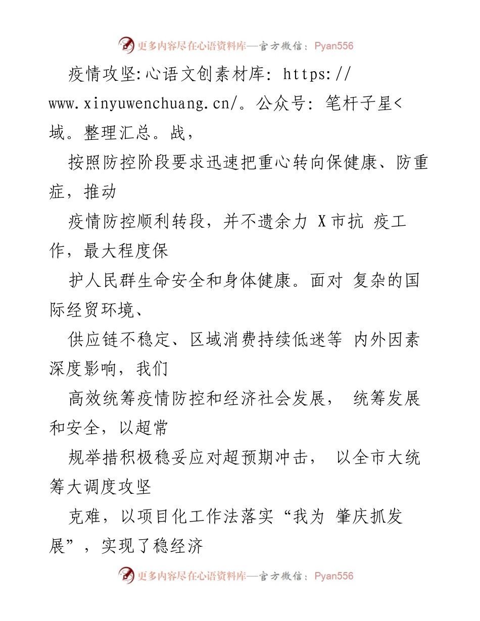 [工作报告] 市政府会议 - 2023年X市政府工作总结报告.docx_第2页