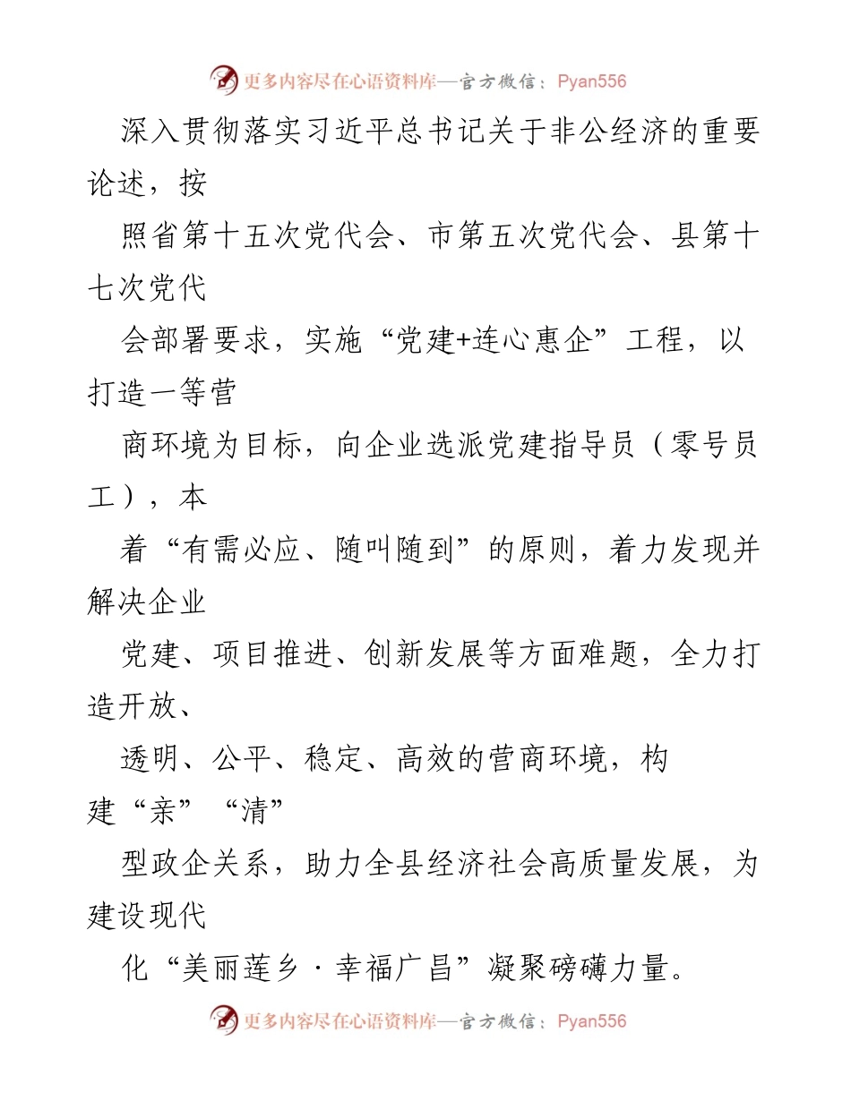[工作方案] 营商环境优化 - 推行党建指导员制度实施方案.docx_第2页
