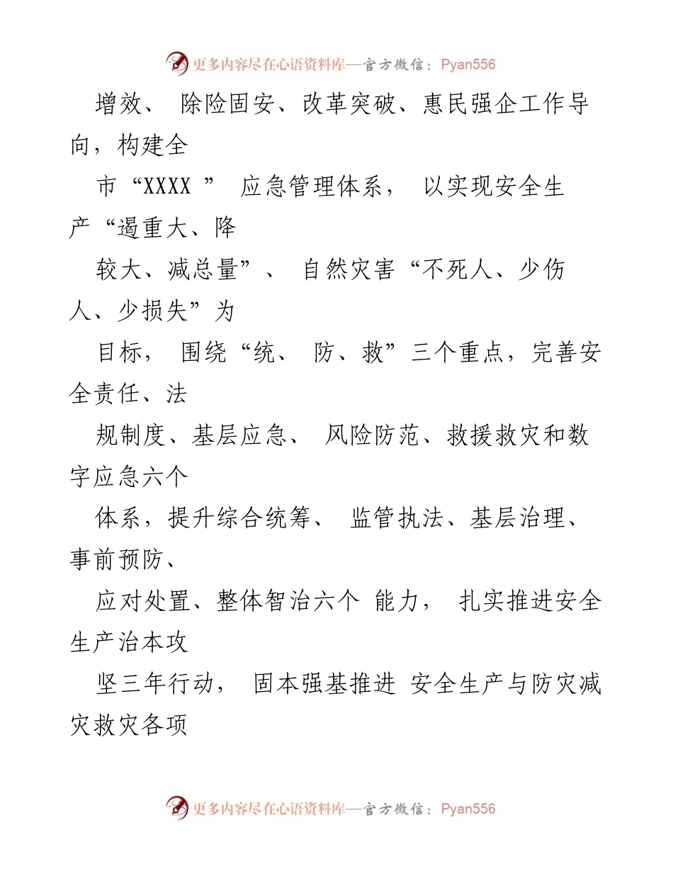 [工作要点] 安全生产与防灾减灾 - 2024年某市安全生产与防灾减灾工作要点.docx_第2页