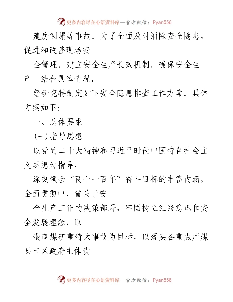 [工作方案] 安全生产会议 - 2023年重大事故隐患专项排查整治行动实施方案.docx_第2页