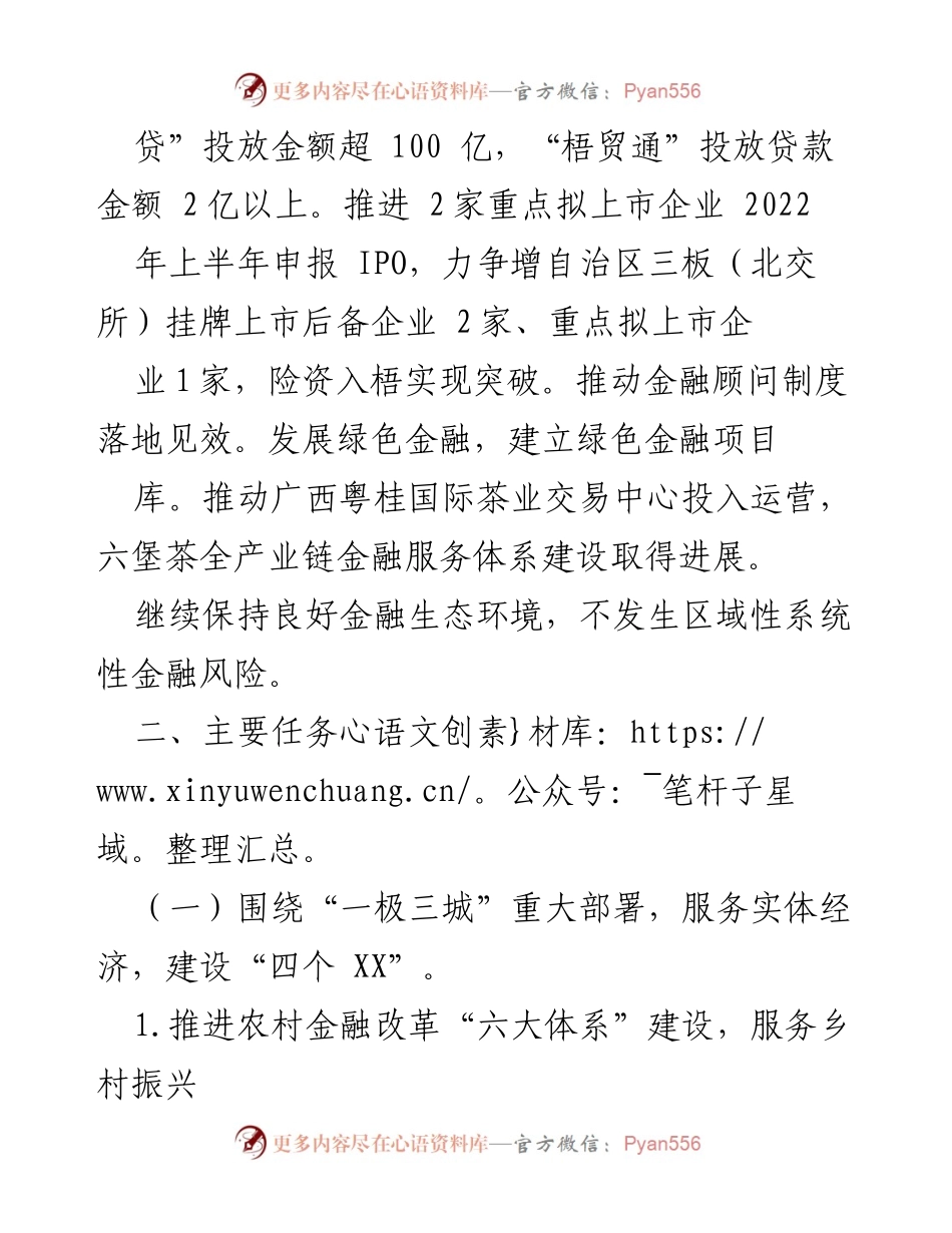 [工作要点] XX市金融工作办 - 2022年金融高质量发展工作要点.docx_第2页