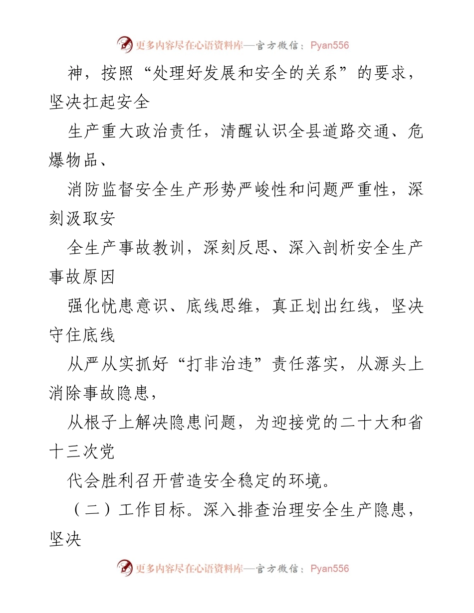 [工作方案] 安全生产专项行动 - 2022年县安局安全生产“打非治违”专项行动工作方案.docx_第2页
