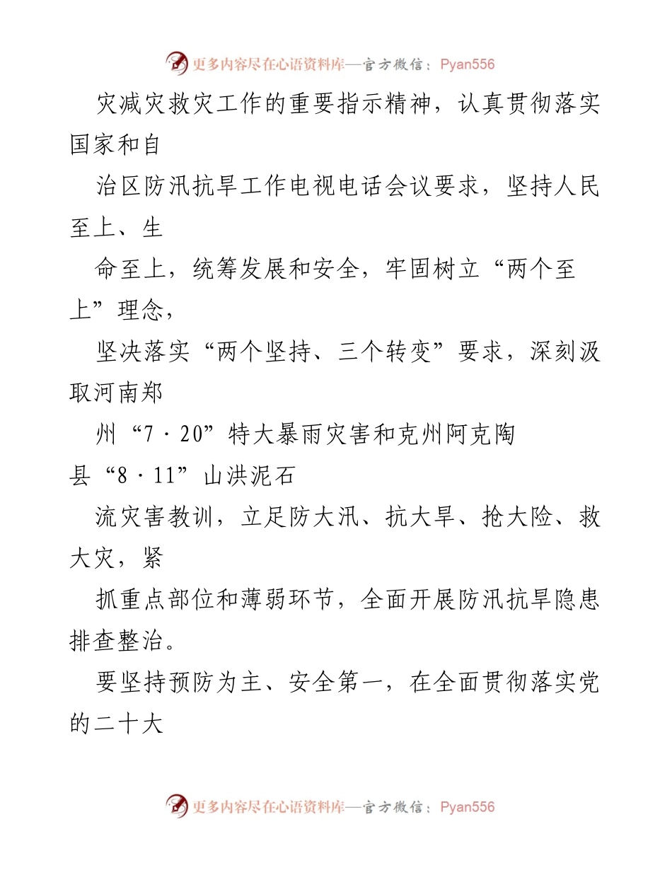 [工作方案] 防汛抗旱准备 - 2024年汛前防汛抗旱安全隐患排查整治工作方案.docx_第2页