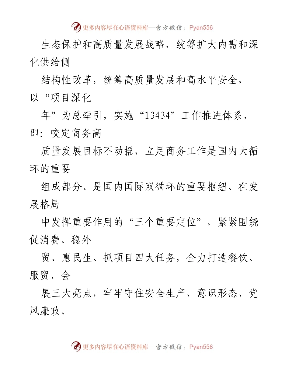 [工作要点] 市商务局 - 2024 年商务工作要点汇编.docx_第2页