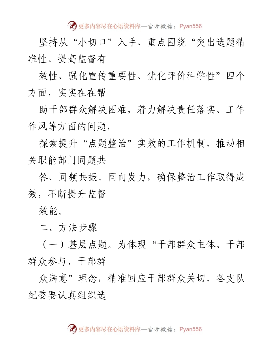[工作方案] 专项整治活动 - 群众关切“点题整治”专项活动实施方案.docx_第2页