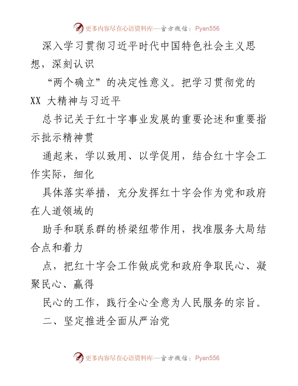 [工作要点] XX市红十字会2023年工作部署 - 2023年红十字会工作重点任务概述.docx_第2页