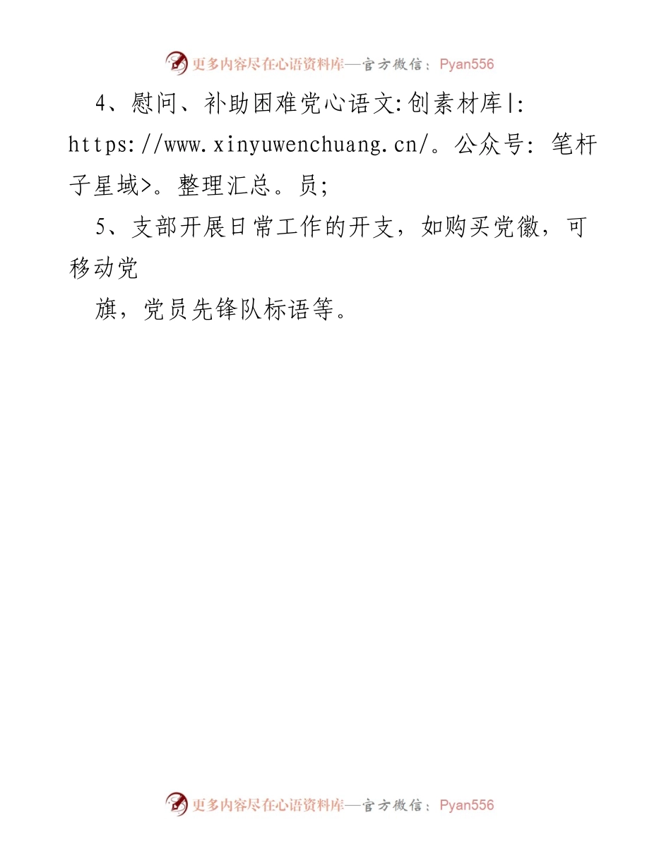 [工作计划] 党支部会议 - 党费使用计划详解.docx_第2页