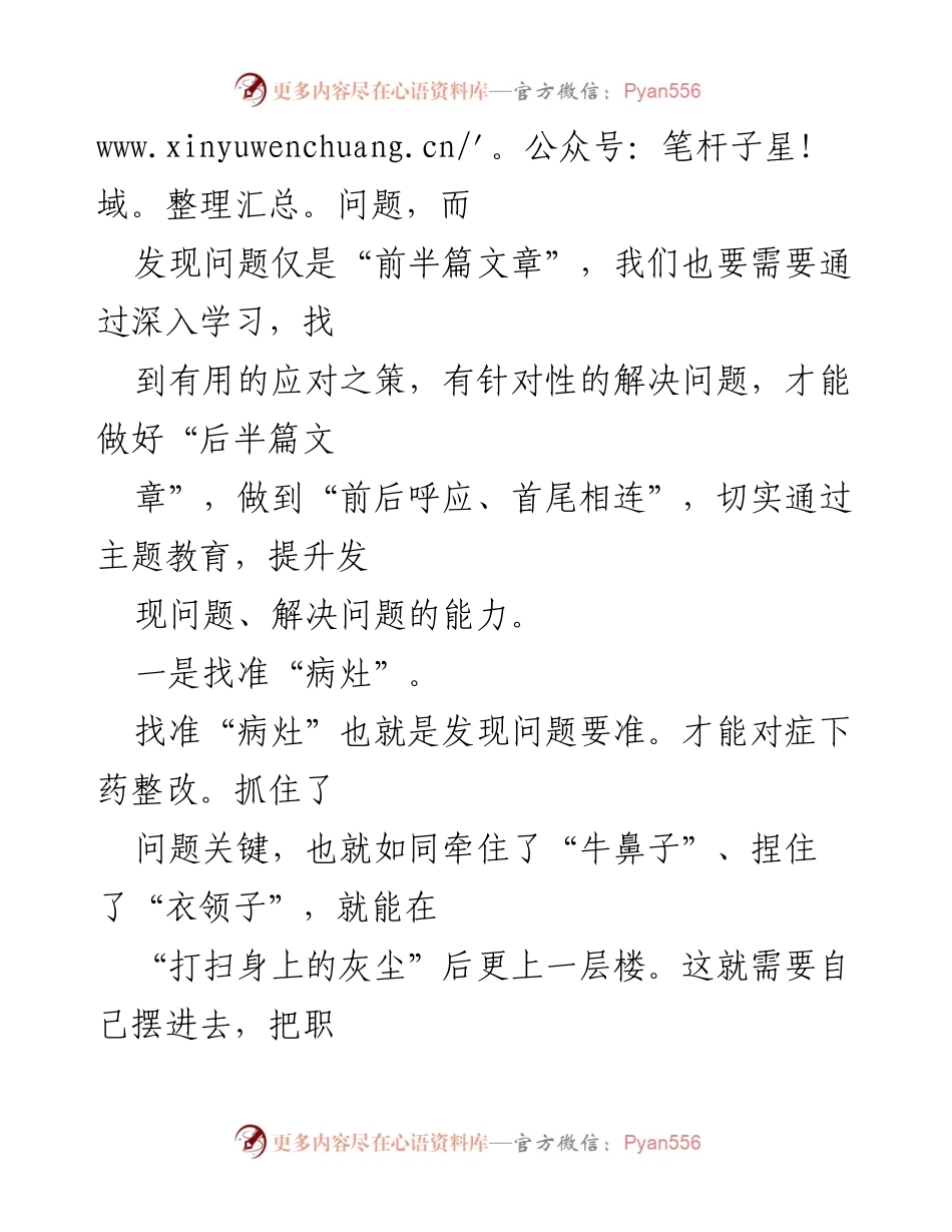 [心得体会] 主题教育活动 - 发现问题与解决问题的实践探索.docx_第2页