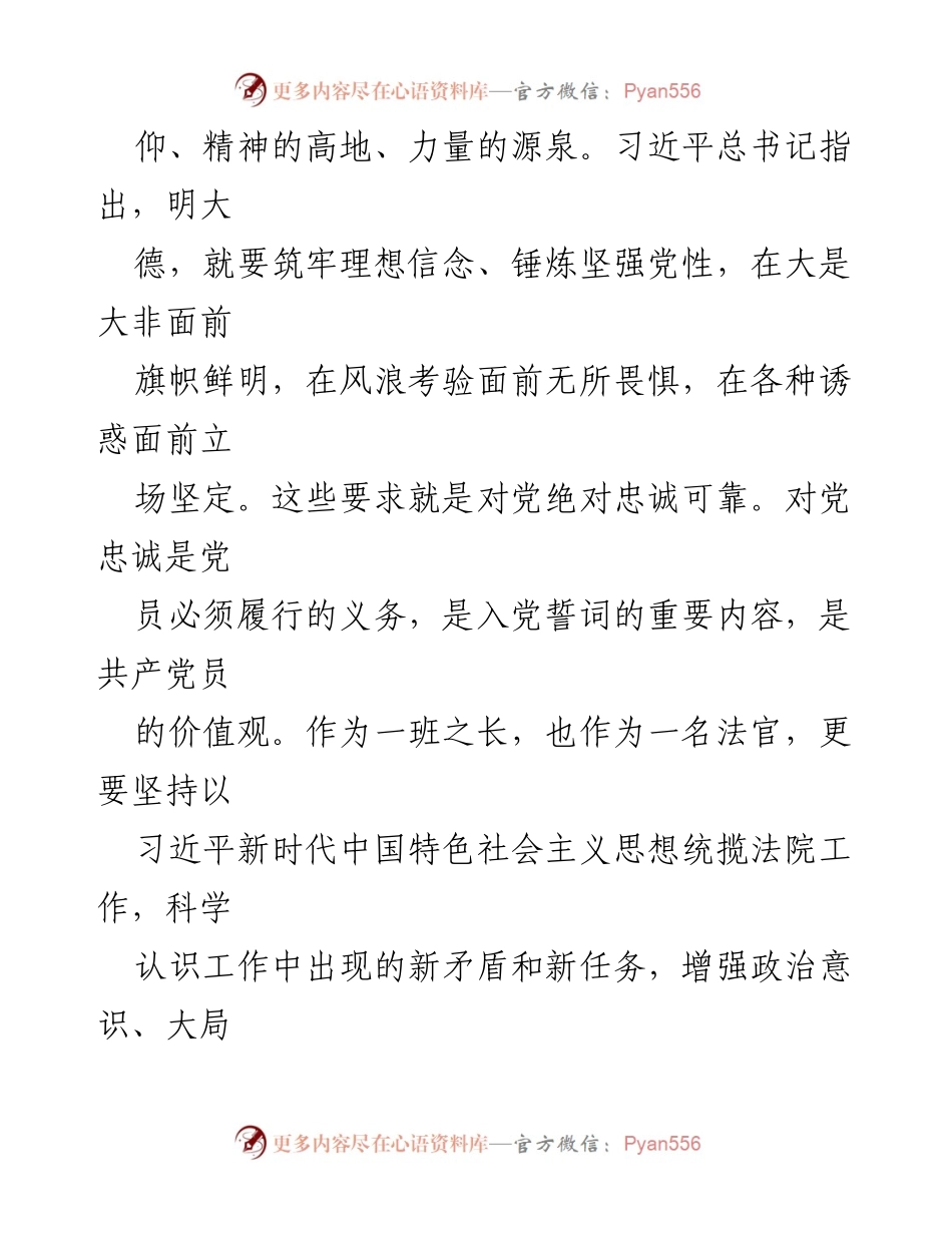 [心得体会] 党课学习 - 深化政法队伍教育整顿的认识与实践.docx_第2页