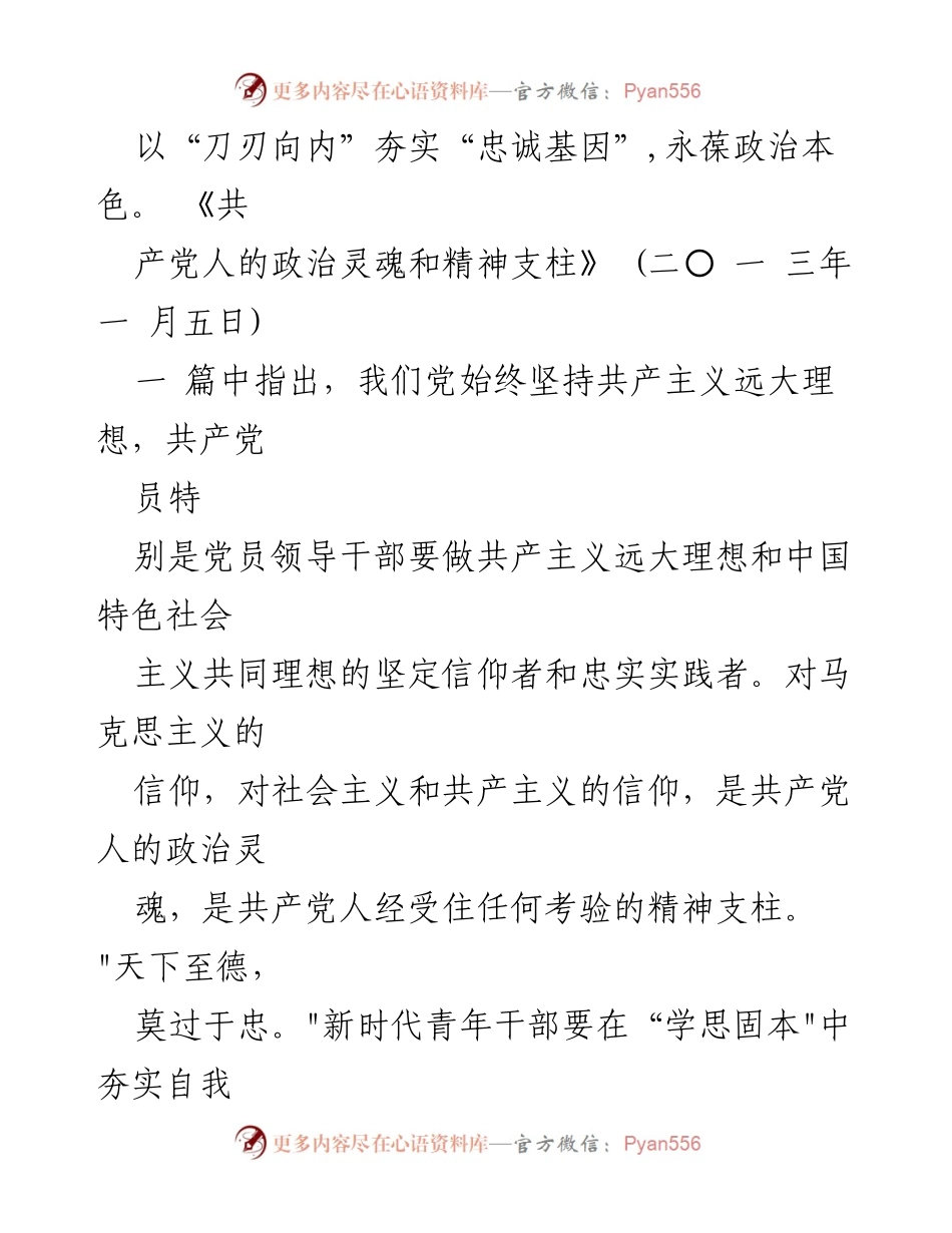 [心得体会] 学习会议 - 《论党的自我革命》心得体会与青年干部自我革命的实践指导.docx_第2页