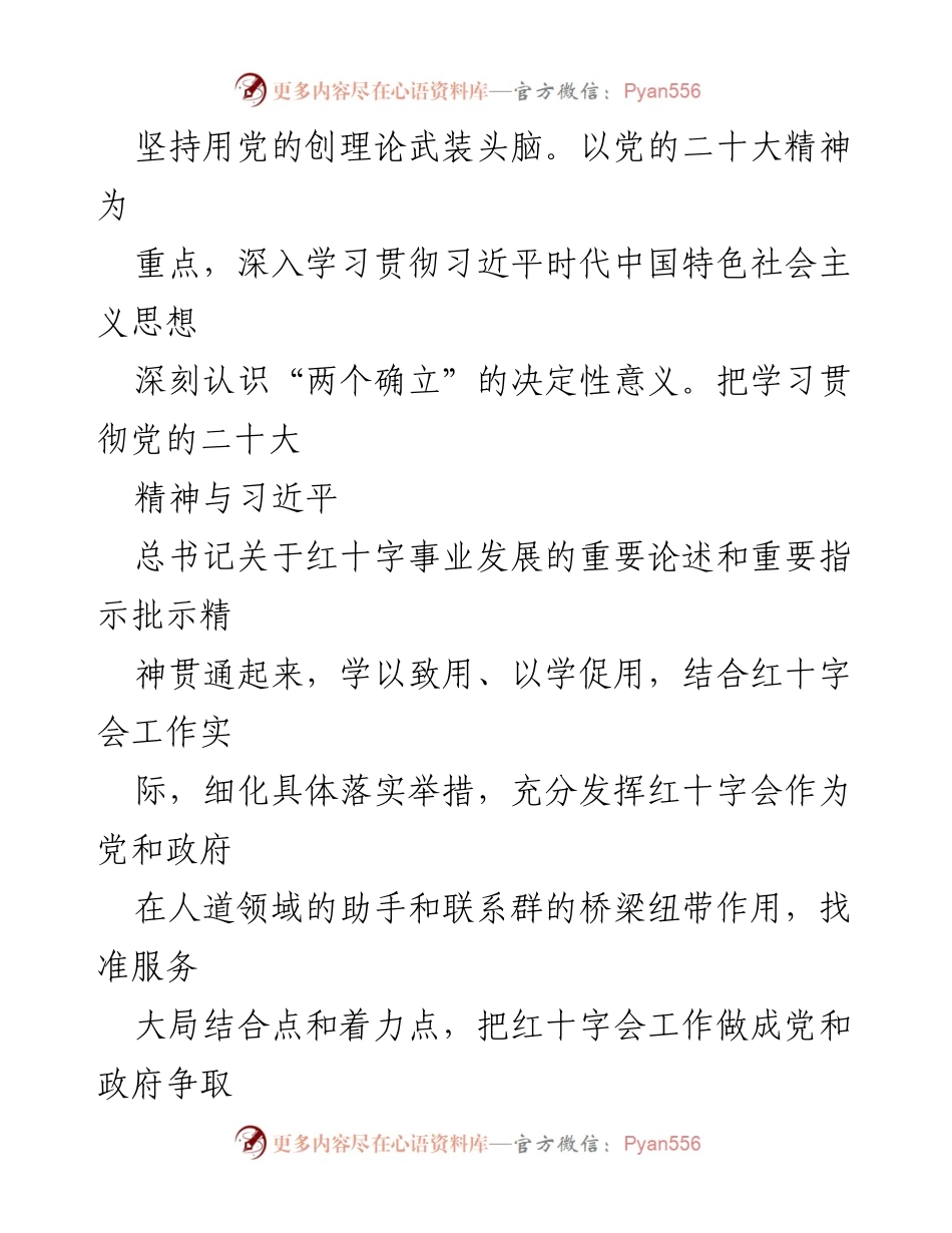 [工作计划] 2023年红十字会工作 - 2023年红十字会工作计划与重点任务.docx_第2页