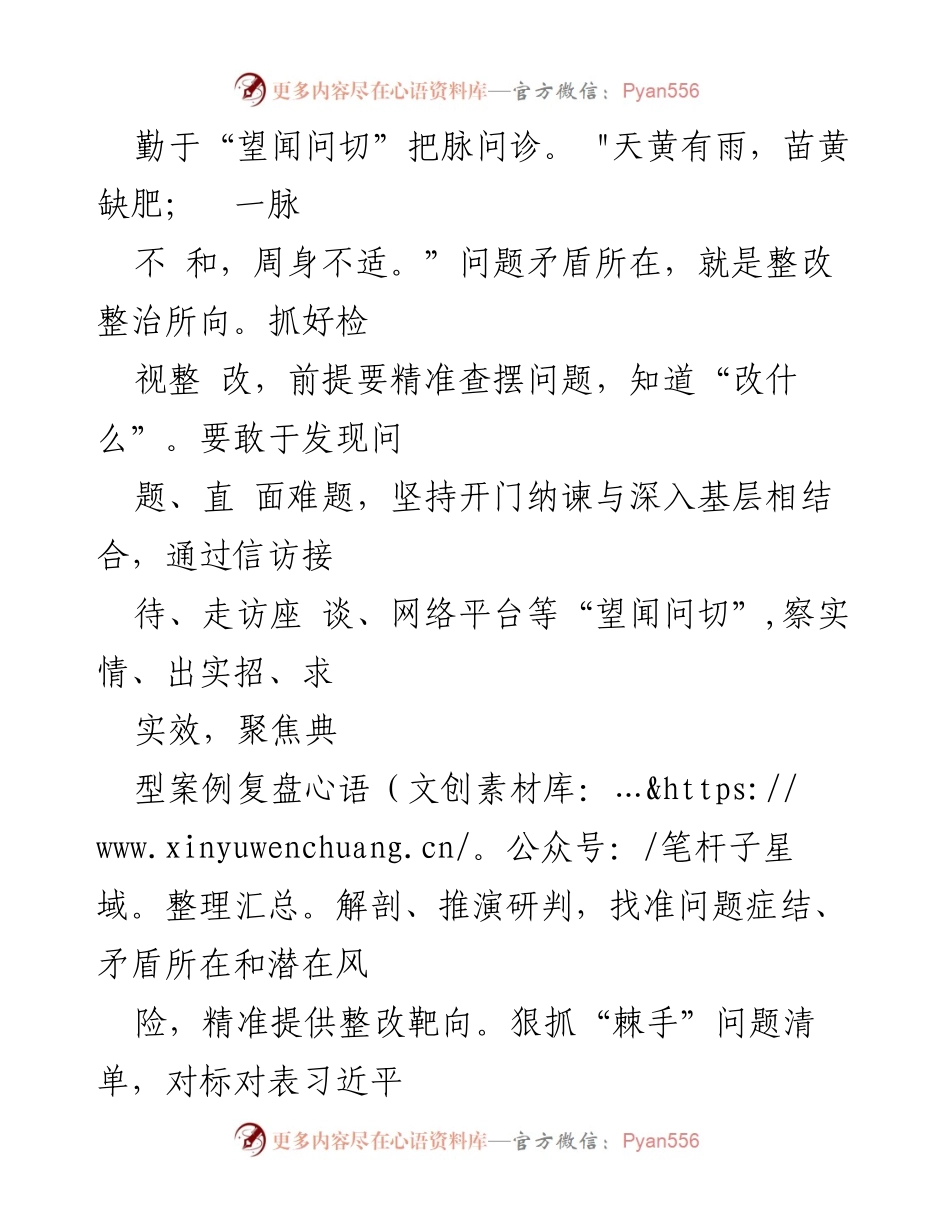 [心得体会] 主题教育 - 实际行动推动检视整改的重要性.docx_第2页