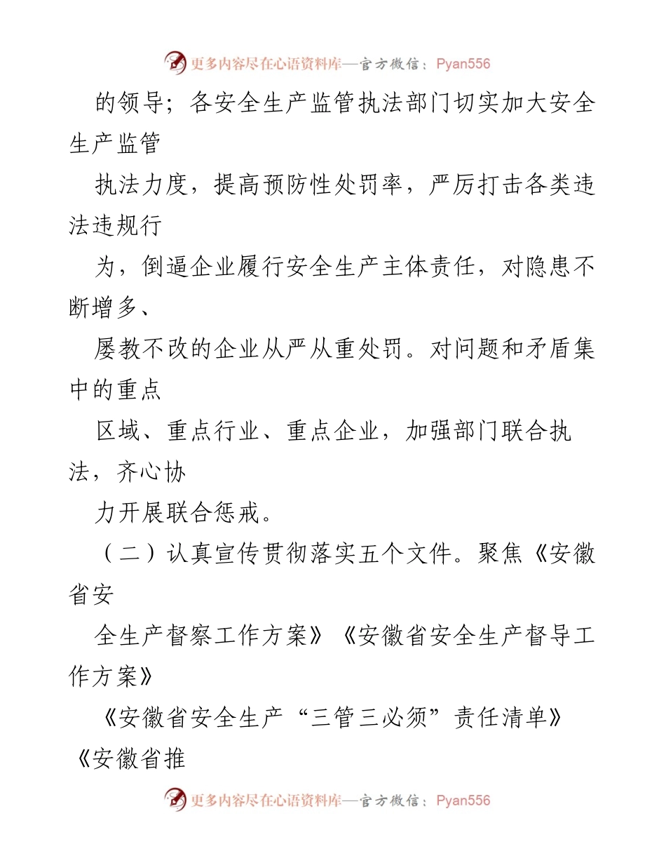 [工作计划] 2024年度 - 区应急管理局安全生产工作计划.docx_第2页