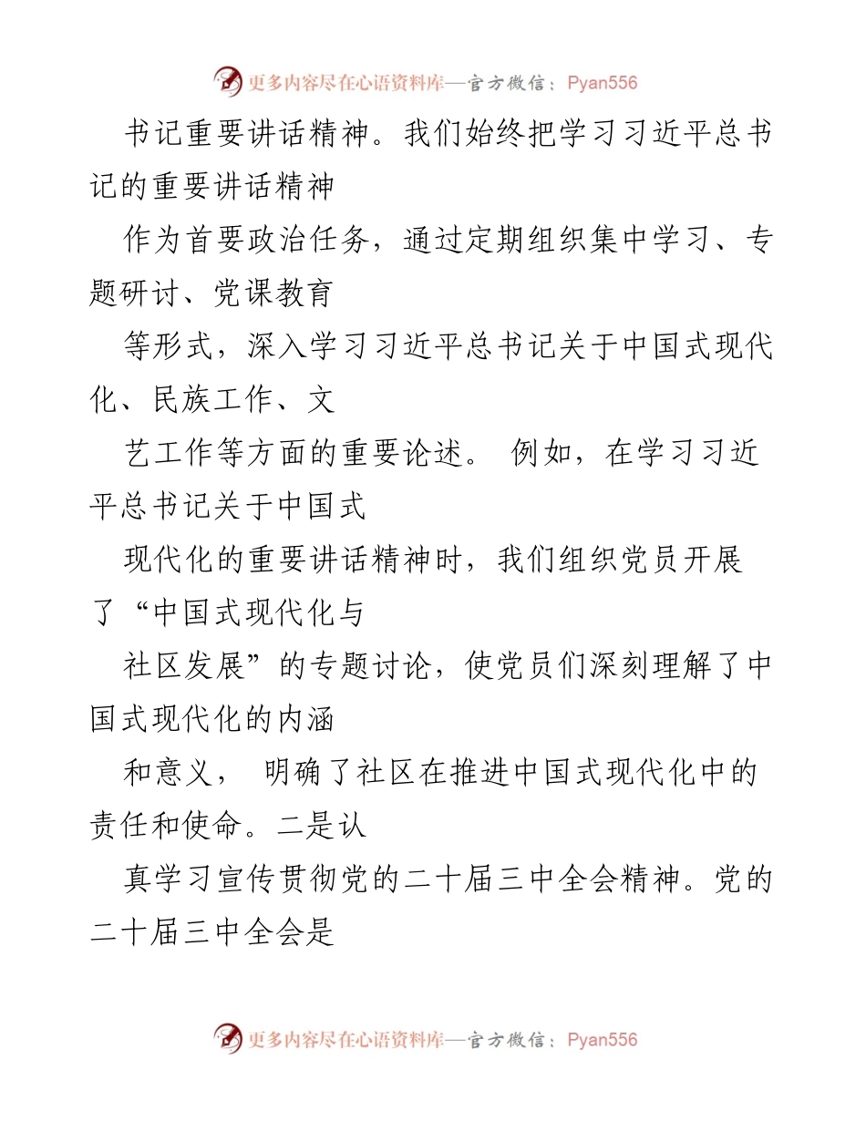 [工作述职报告] 党支部 - 2025年党支部书记党建工作述职报告.docx_第2页