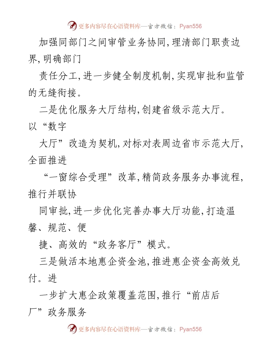 [工作计划] 行政审批局 - 2024年行政审批局工作计划概述.docx_第2页