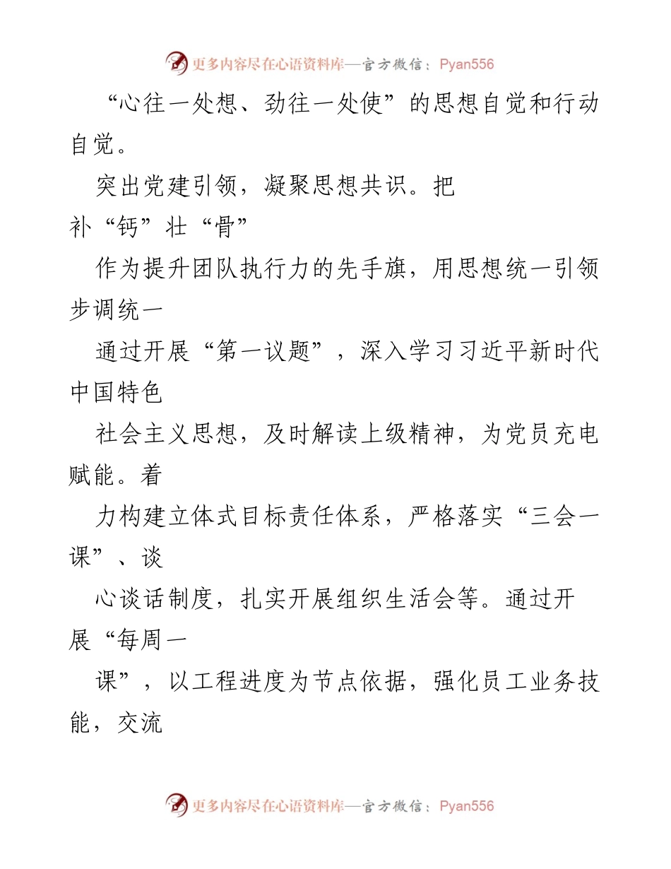 [经验交流] 党建工作 - 红色引擎助力项目建设加速推进.docx_第2页