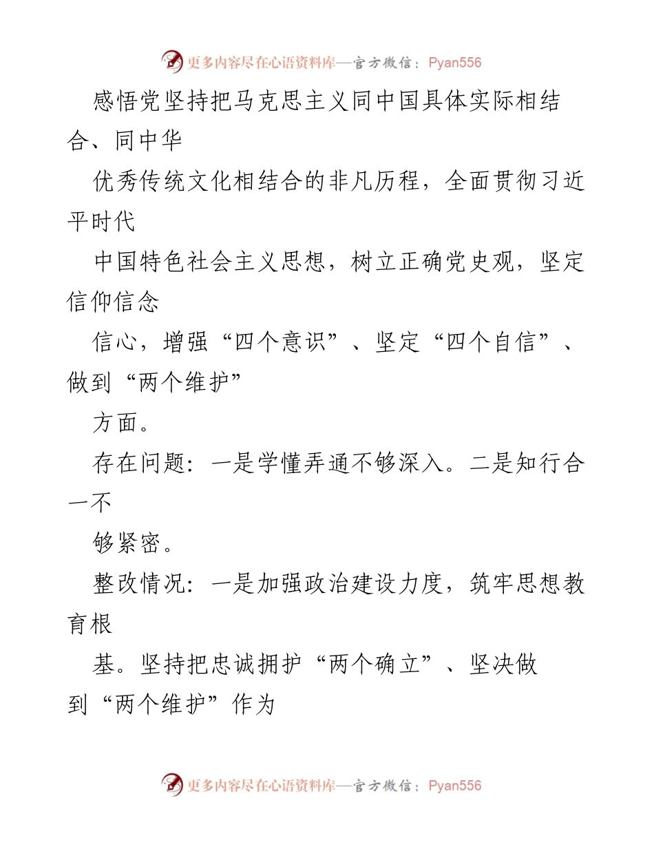 [整改报告] 党史学习教育专题民主生活会 - XX市审计局领导班子整改情况汇报.docx_第2页